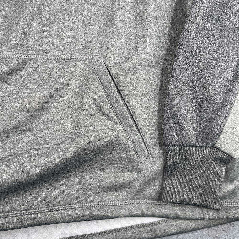 Nike Therma Fit Hoodie Sweatshirt Graphic Print Womans Large Thumb Holes Pocket - Picture 4 of 15